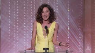 Michelle Yeoh honors Jackie Chan at the 2016 Governors Awards [upl. by Winwaloe]