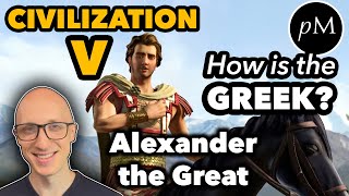 Alexander the Greats Greek Civilization V How is his pronunciation [upl. by Anirak]