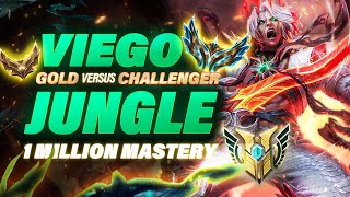 Viego Jungle Comparing a GOLD Vs CHALLENGER with 1 MILLION points each Fix these mistakes In S13 [upl. by Mundy]