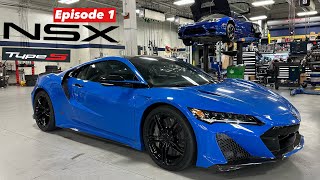 2022 Acura NSX TypeS Series  Installing Pride Downpipes  Science of Speed Exhaust E1 [upl. by Hebner]