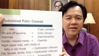 Stomach and Abdominal Pain  Dr Wilie Ong Health Blog 39 [upl. by Ahsyen]