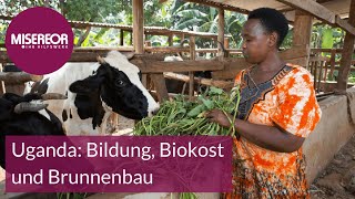 Uganda quotBildung Biokost und Brunnenbauquot [upl. by Niletak]