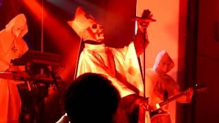 GHOST quotElizabethquot  Papa Emeritus Is last performance live at Cupolen December 15 2012 [upl. by Joshuah441]