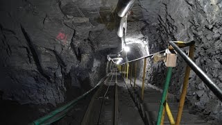 GRS Gemresearch Documentary Colombian Emerald Mines  Cunas Mine Underground [upl. by Ripley]