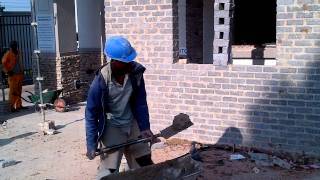 Amazing South African Bricklayers [upl. by Atirres]