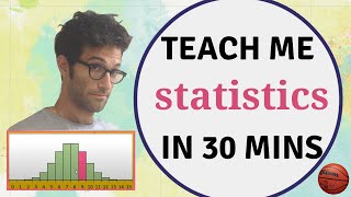 Teach me STATISTICS in half an hour Seriously [upl. by Katha133]