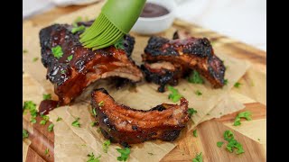 Air Fryer BBQ Ribs [upl. by Selij727]