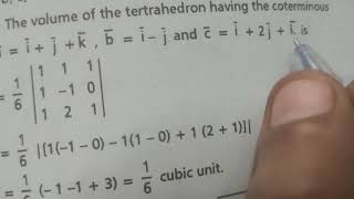 Find the volume of tetrahedron [upl. by Dyche]