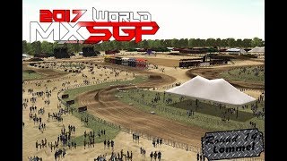 MX Simulator  2017 EMF MXSGP Rd14 Lommel quotMOTO 1 WINquot [upl. by Sheppard]