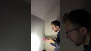 How to prepare double socket electrical wiring in the UK  Part 1 [upl. by Sidky]