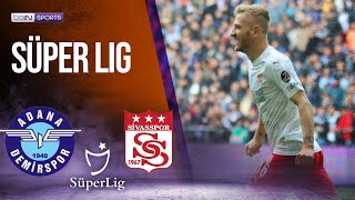 Adana Demirspor vs Sivasspor  SÜPER LIG HIGHLIGHTS  03132022  beIN SPORTS USA [upl. by Landon]