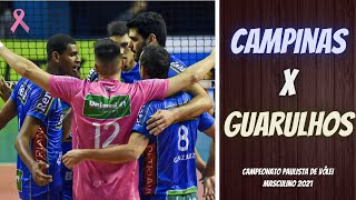 FINAL  Campinas X Guarulhos  MELHORES MOMENTOS  Campeonato Paulista de Vôlei 2021  Jogo 2 [upl. by Naneik259]