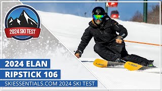 2024 Elan Ripstick 106  SkiEssentialscom Ski Test [upl. by Aleihs]