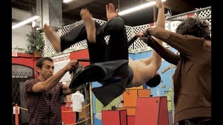 LEARN HOW TO BACKFLIP ASAP Simonster Standing Back Tuck Tutorial [upl. by Boutis]