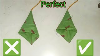 लटकन बनाने का सही तरिका॥ how to make perfect latkan॥ latkan॥ tassels Prince Fashion Boutique [upl. by Eirrol]