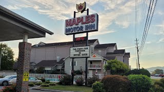 Maples Motor Inn Pigeon Forge Tennessee 9212024 [upl. by Ainerol]