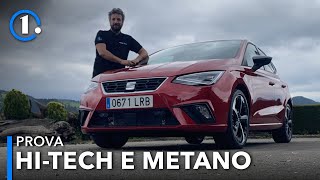 Seat Ibiza 2021 la prova del restyling con la TECNOLOGIA al centro E che punta ancora sul METANO [upl. by Renaldo]