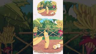 La banane 🍌 Apprendre les fruits et les baies pour bébé Dessin animé en français [upl. by Nylrahc]