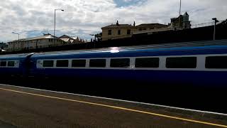 2 Intercity 125  HST  Class 43 trains at Penzance station [upl. by Nalim506]