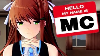 Naming myself Bad and Weird Nickname in Monika after story ddlc [upl. by Rachaba]