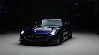 MercedesBenz AMG SLS Black Series 1 of 1 Gullwing Doored Review [upl. by Lletnwahs125]