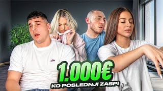 KO POSLEDNJI ZASPI OSVAJA 1000€  nikad teze [upl. by Matejka]