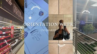 Uni Diaries Orientation week [upl. by Ecirtap]