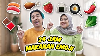 24 JAM MAKAN MAKANAN EMOJI  Keluarga Ziyan [upl. by Nora]