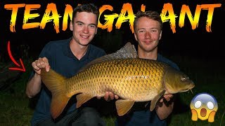 CARP FISHING ADVENTURE IN ENGLAND ft CARL AND ALEX FISHING  Team Galant [upl. by Nessej]