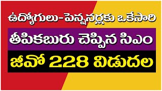 ఉద్యోగులుపెన్షనర్లకు తీపికబురుజీవో 228 విడుదల apemployeesnews [upl. by Anthia2]