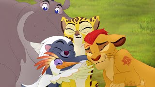 The Lion Guard Group Hug  Fulis New Family Clip HD [upl. by Damon]