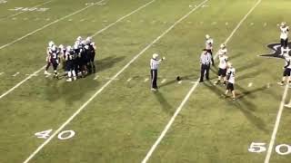 Robbinsville Black Knights Varsity Football vs Hayesville Oct 29 2021 [upl. by Annayhs]