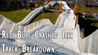 Red Bull Crashed Ice Track Breakdown in Niagara Falls [upl. by Steven270]