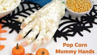 DIY Popcorn Mummy Hands [upl. by Glaudia]