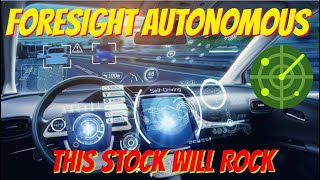 FRSX Stock  FORESIGHT AUTONOMOUS HOLDINGS  THIS STOCK WILL ROCK 👍 [upl. by Jose]