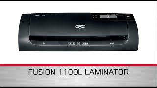 GBC Fusion 1100L A3 Laminator  Product video EN [upl. by Nylisoj228]