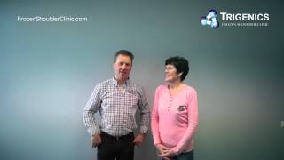 TESTIMONIAL FROZEN SHOULDER CURED WITH ONE TREATMENT OAT TRIGENICS PROCEDURE [upl. by Alroy]