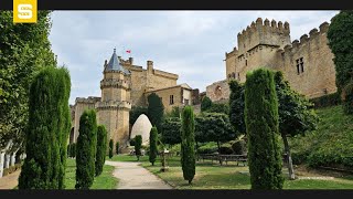 Castillo  Palacio Real de Olite  Guía de Mototurismo Navarra  SUKI ON THE ROAD [upl. by Flori]