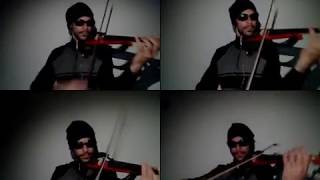 Shinsuke Nakamura Theme The Rising Sun Violin Cover by Stewart [upl. by Airb494]