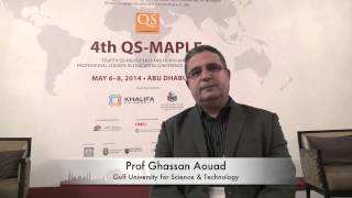 Interview with Prof Ghassan Aouad  Gulf University for Science amp Technology Kuwait [upl. by Lexy516]