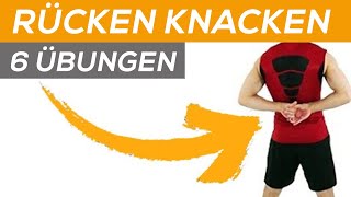 Rücken selbst knacken So geht´s Ich hab Rücken [upl. by Suiravaj]