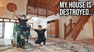 Destroyed my Home and Sold My Channel [upl. by Auberbach833]