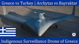 Archytas  Indigenous Drone of Greece  Can it beat Turkey’s Bayraktar [upl. by Peppel699]