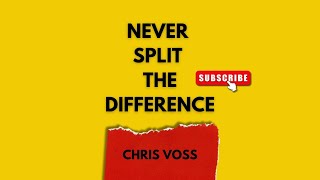 Never Split the Difference by Chris Voss Full Audiobook Part 1 [upl. by Refinney407]