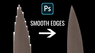 How to Smooth Edges amp Lines from Cut Out in Photoshop [upl. by Guillaume549]