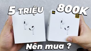 Chi tiết Airpod 3 Hổ Vằn so với Airpod 3 Chính hãng Chất lượng 810 có chính xác không [upl. by Whitehurst]