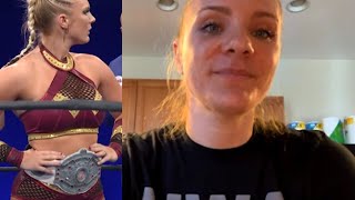 NWA Womans Champion Kamille Shoot interview 2022 [upl. by Jonas]