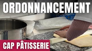 CAP Pâtissier  Production en pâtisserie  Ordonnancement Ep2 amp Ep1 PatisCoach [upl. by Eatnoed]