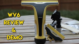 Karcher WV6 Premium Window Vac Review amp Demonstration [upl. by Robenia286]