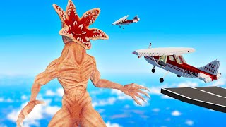 We Crash PLANES into Stranger Things Demogorgon Teardown Mods [upl. by Aicenat]